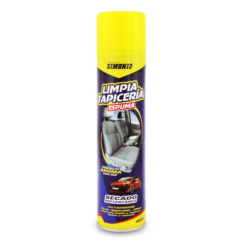 Limpiador Tapiceria Espuma 400 Ml Simoniz 