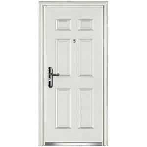 Puerta Metal 96X205 6P Der Interiores Blanca - TRITON