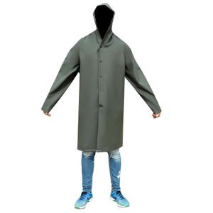 Abrigo Impermeable Pvc C12 Verde T- M - PROTECZIONA