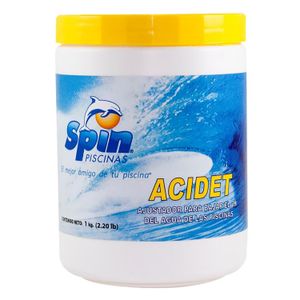 Acido P/Bajar Ph P/Piscina 1Kg Acidet - SPIN