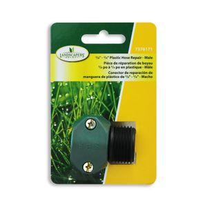 Acople Macho P/Manguera 3/4" Plastico - LANDSCAPERS