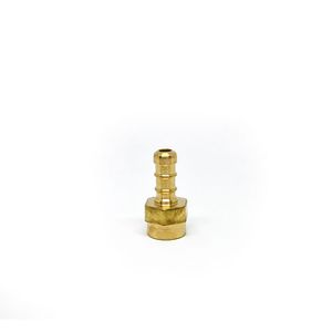 Piton Bronce Hembra 1/4" P/Gas - VINIGAS
