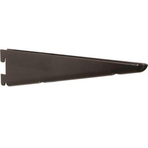 Soporte Palomilla 7 Negra P/Riel Doble - KNAPE & VOGT