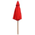 Parasol-D-Madera-C-Tela-Color-Rojo