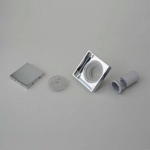 Rejilla Cuadrada C/Tapa Metal P/Piso Cr - FV