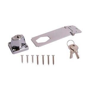 Aldaba Galvanizada 4.5" C/Llave Prosource - PROSOURCE