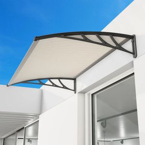 Alero Polic. Cuadricula 80X125 Soporte Negro - MAXI
