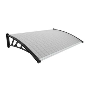 Alero Polic. Cuadricula 80X125 Soporte Negro - MAXI