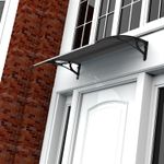 Alero-Polic.-Translucido-70X100-Soporte-Negro