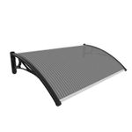 Alero-Polic.-Translucido-70X100-Soporte-Negro