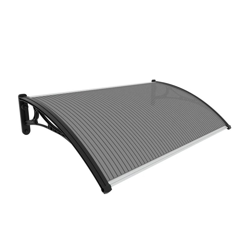 Alero-Polic.-Translucido-70X100-Soporte-Negro