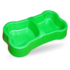 Plato Plastico Doble P/Perro Vanderpet - VANDER PET