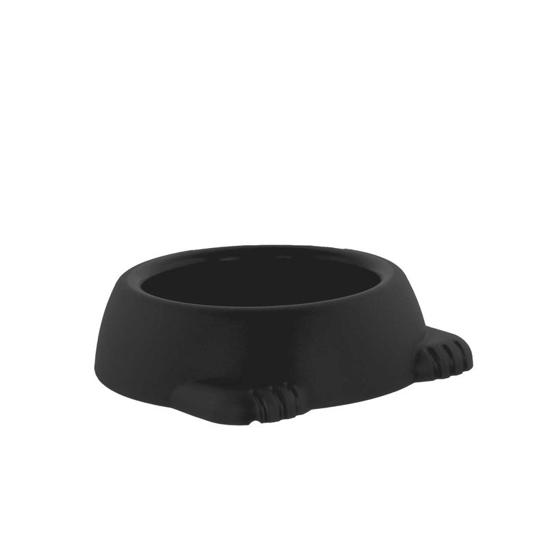 Plato-Plastico-P-Perro-Doggy-Negro