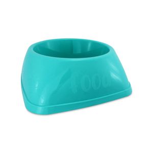 PLATO PLASTICO P/PERRO FOOD #1 CELESTE - PICA