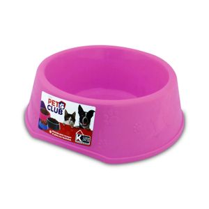 PLATO PLASTICO P/PERRO MED FUCSIA PICA - PICA