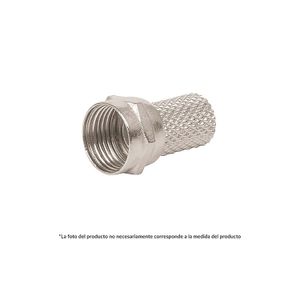 Bolsa con 4 conectores coaxiales RG 59 de enroscar - VOLTECK