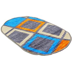 Alf. D/Pie D/Cama --Aqua-50X80Oval - KENNEDY