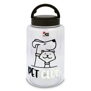 Pomo P/Comida Mascotas Pet Club 4Lt Cafe - PICA