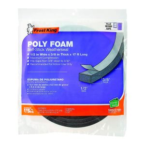Sellador Gris 3/8X1/2X5M P/Puertas Ventan - FROST KING