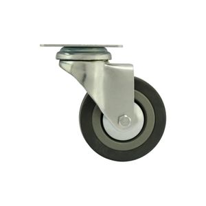 Garrucha 3" 70Kg Ca.Pg.I. Gris - WRT