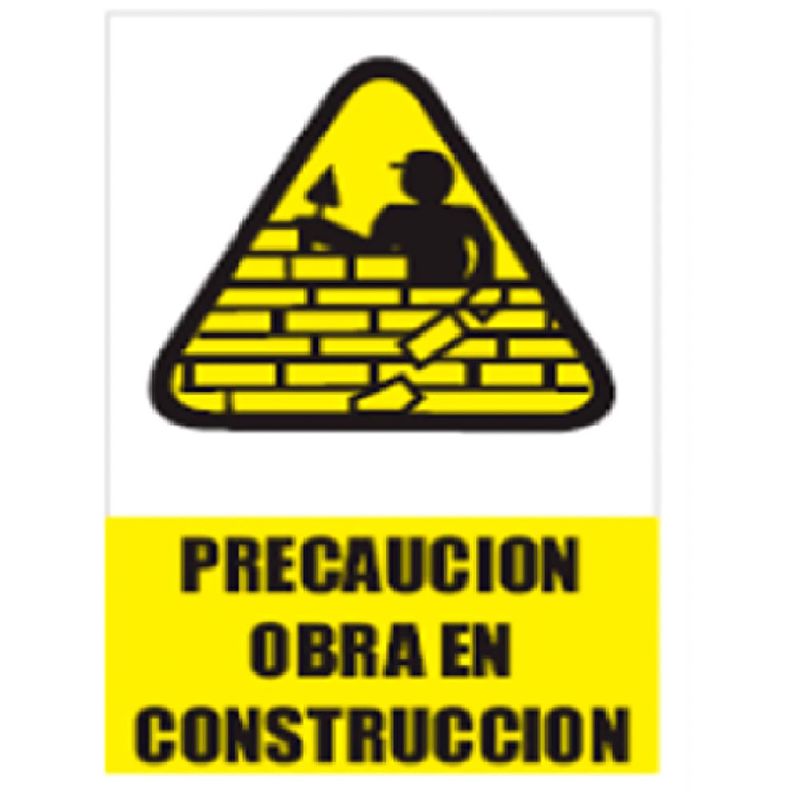 Precaucion-Obra-En-Construccion-30X20Cm