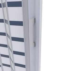 Puerta Plegable Florence Gris 85X2Mt - HOGGAN