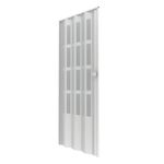 Puerta plegable PVC blanco Lugano 90 x 200 cm