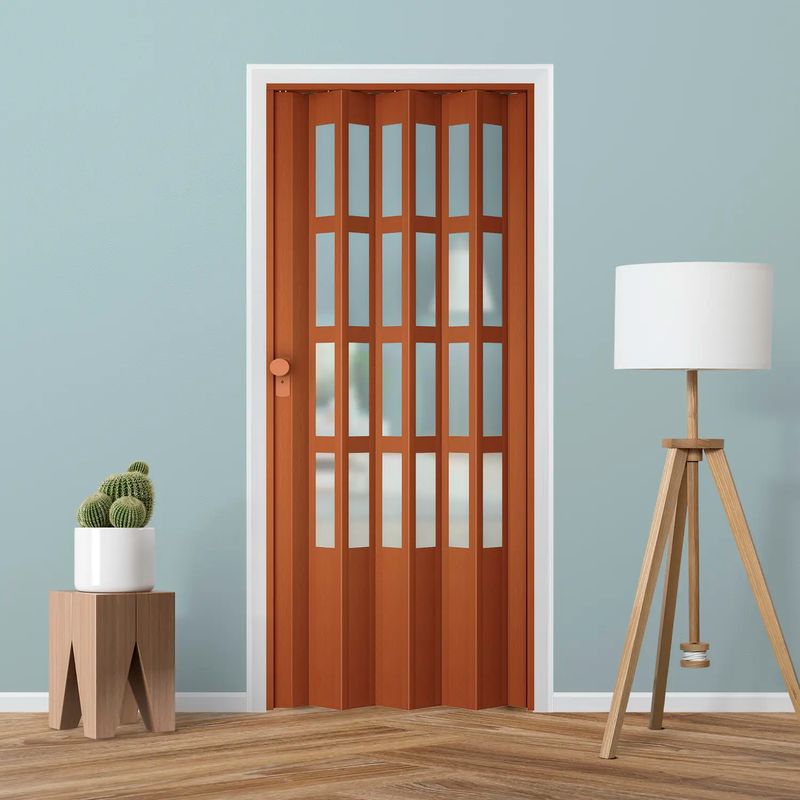 Puerta-Plegable-Lugano-Caoba-90X2Mt
