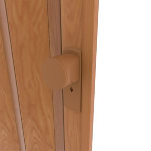 Puerta Plegable Milano Golden Oak 90X2Mt - HOGGAN