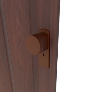 Puerta Plegable Milano Wengue 90X2Mt - HOGGAN