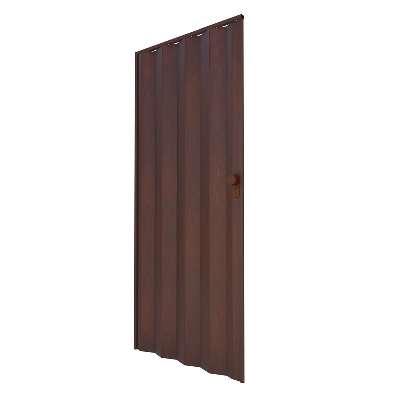 Puerta Plegable Pvc Tivoli 120x200 Cm Caoba