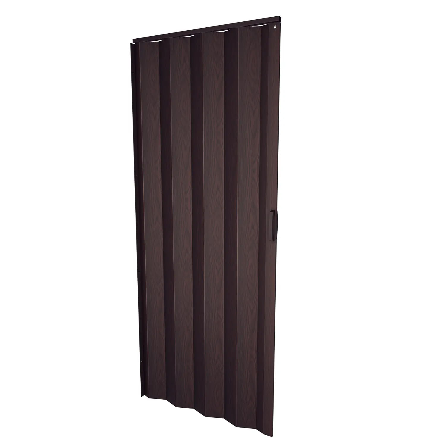 Puerta plegable nogal flexible 90 x 210 cm