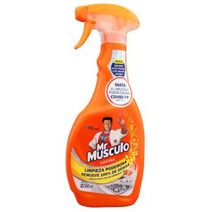 Quita Grasa Cocina Mr Musculon Pistola Naranj - MR MUSCULO