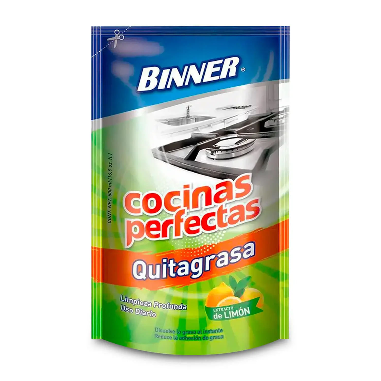 Quitagrasa Cocinas Perfectas Limpieza Profunda Spray