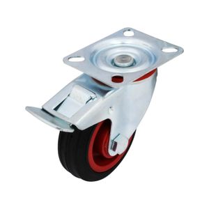 Garrucha 3" 50Kg Ca.Pg.B.I. Negra - WRT