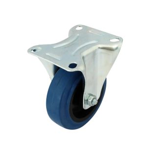 Garrucha 4" 70Kg Ca.Pf.I. Azul - WRT
