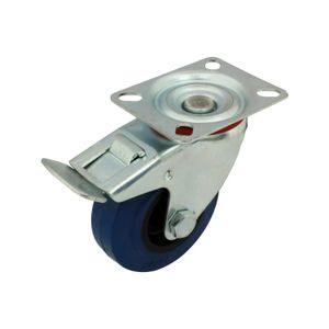 Garrucha 3" 50Kg Ca.Pg.B.I. Azul - WRT
