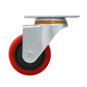 Garrucha 3" 100Kg Pvc/Pu.Pg.P - WRT