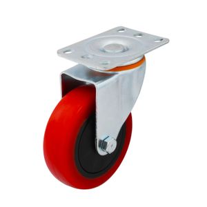 Garrucha 4" 130Kg Pvc/Pu.Pg.P - WRT