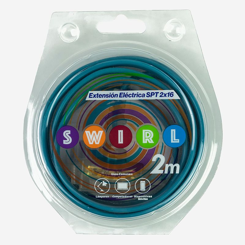 Extensi0N-Spt-16-Swirl-Celeste-2Mt-Electrocabl