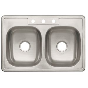 Freg. Empot. 84X56 2/Cubet A/Inox - FOSET