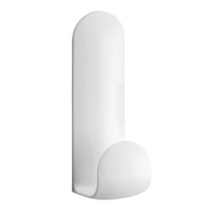 Gancho Adhesivo Blanco Largo - WRT