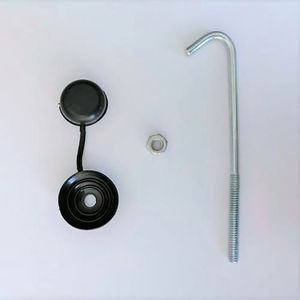Gancho J 125 Mm C/Capuchon (5 Pulgadas) - ETAIMPEX