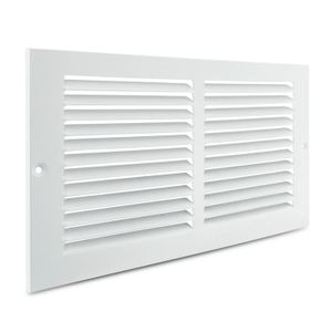 Rejilla Ventilacion 12"X6" Metal Blanca - ACCORD
