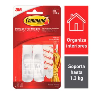 Gancho Mediano X2 Command - COMMAND