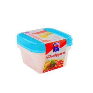 Set De Foodkeeper #3 Transp X3 Turquesa