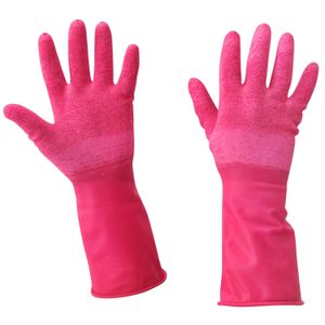 Guante Master N-7 Domestico Corrugado Amarillo - MASTER