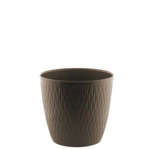 Macetero Garden #3 Taupe 18Cm Plapasa - PLAPASA