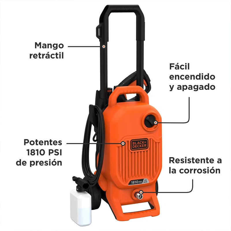 HIDROLAVADORA KARCHER K4 1885 PSI HIDROLAVADORA ALTA PRESIÓN