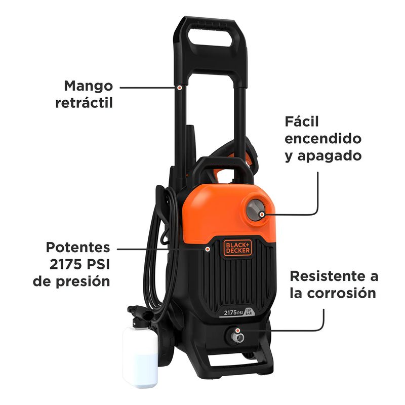 Hidrolav-Black-Decker-1800W-2175Psi